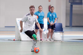 Partido Alemania contra Brasil. 14º Campeonato del Mundo Universitario de Fútbol Sala 2014 (FUTSAL). Antequera. Julio de 2014