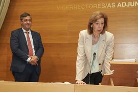 Toma de posesión de Isabel María Abad Guerrero como nueva Vicerrectora Adjunta de Empleabilidad d...
