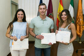 Ganadores del IX Premio Gauss. Facultad de Ciencias Económicas y Empresariales. Junio de 2018