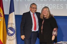 Toma de posesión de Elena Baixeras Llano como profesora titular del Área de Bioquímica y Biología Molecular de la Universidad de Málaga. Paraninfo. Diciembre de 2022