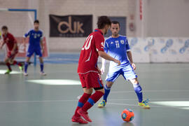 Partido República Checa contra Israel. 14º Campeonato del Mundo Universitario de Fútbol Sala 2014 (FUTSAL). Antequera. Julio de 2014