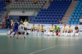 Partido Eslovaquia contra Alemania. 14º Campeonato del Mundo Universitario de Fútbol Sala 2014 (FUTSAL). Antequera. Julio de 2014