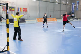 Partido Universidad de Montpellier - Universidad de Basilea. Categoría masculina. Campeonato Europeo Universitario de Balonmano. Antequera. Julio de 2017