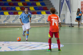 Partido Tailandia contra España. 14º Campeonato del Mundo Universitario de Fútbol Sala 2014 (FUTSAL). Antequera. Julio de 2014