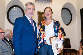 Entrega del título Socio de Honor. 230º Aniversario de la Sociedad Económica Amigos del País. Plaza de la Constitución. Septiembre de 2019