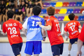 Partido Japón - Corea del Sur. Categoría masculina. Campeonato del Mundo Universitario de Balonma...