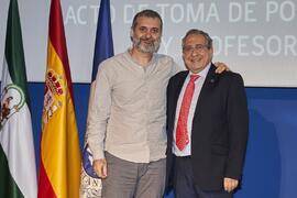 Toma de posesión de Francisco Manuel Llorente Marín como profesor titular del Área de Antropología Social de la Universidad de Málaga. Paraninfo. Diciembre de 2022