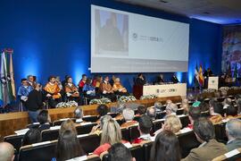 Discurso de Teodomiro López Navarrete. Toma de posesión del Rector de la Universidad de Málaga y su equipo de gobierno. Paraninfo. Marzo de 2024