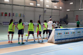 Partido Costa Rica contra Uruguay. 14º Campeonato del Mundo Universitario de Fútbol Sala 2014 (FUTSAL). Antequera. Julio de 2014