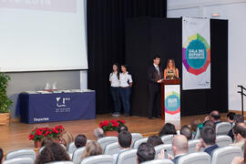 Gala del deporte de la Universidad de Málaga. Facultad de Ciencias de la Educación. Mayo de 2014