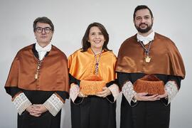 Enrique Márquez, María Ángeles Ratrollo y Sergio Fortes. Toma de posesión del Rector de la Univer...