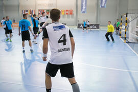 Partido Universidad Duisburg-Essen - Universidad de Rzeszow. Categoría masculina. Campeonato Europeo Universitario de Balonmano. Antequera. Julio de 2017