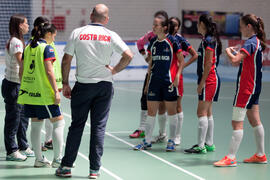 Partido Costa Rica contra Uruguay. 14º Campeonato del Mundo Universitario de Fútbol Sala 2014 (FUTSAL). Antequera. Julio de 2014