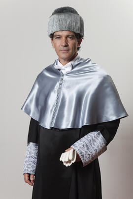 Retratos de D. José Antonio Domínguez Bandera como Doctor "Honoris Causa" por la Univer...