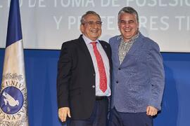 Toma de posesión de Alfonso Gago Calderón como profesor titular del Área de Proyectos de Ingeniería de la Universidad de Málaga. Paraninfo. Diciembre de 2022