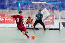 Partido Portugal contra República Checa. 14º Campeonato del Mundo Universitario de Fútbol Sala 2014 (FUTSAL). Antequera. Julio de 2014
