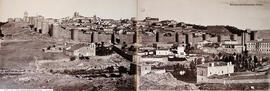 Ávila, panorámica de la ciudad amurallada. J. Laurent.