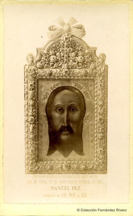 Jaén, Imágen de la Santa Faz, en la Catedral. Manuel Pez.