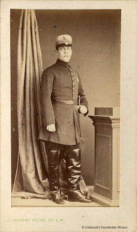 Madrid, retrato del general Zabala. J. Laurent.