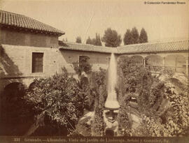 Granada, Alhambra, Jardín de Lindaraja. Señán y González.