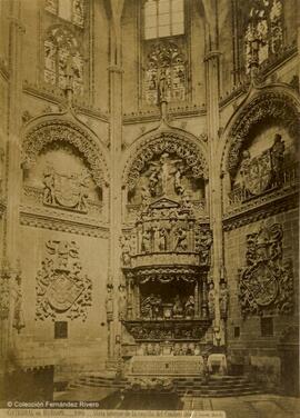 Burgos, Catedral, capilla de los Condestables. J. Laurent.