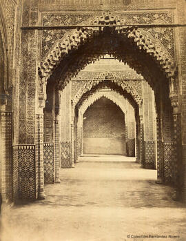 Granada, Alhambra, Sala de los Reyes. Mauzaisse.