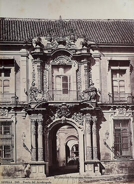 Sevilla, puerta del arzobispado. J. Laurent.