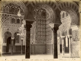 Sevilla, Alcázar, Interior de la Sala de Embajadores. E. Beauchy.
