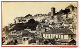 Gibraltar, vista de la ciudad y la fortaleza. Dautez.