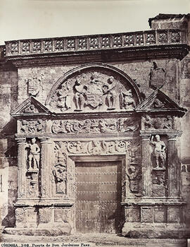Córdoba, puerta de Jerónimo Páez. J. Laurent.