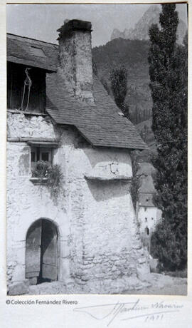 Sallent de Gállego (Huesca), vivienda rural. Martínez Nacerino.