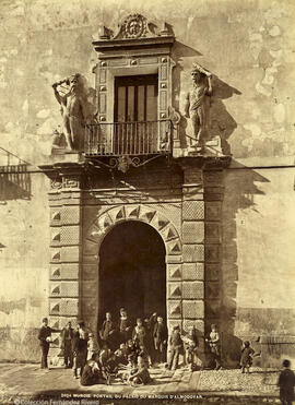 Murcia Fachada del Palacio del Marqués de Almodóvar. Léon et Lévy.