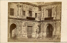 Sevilla, Ayuntamiento, fachada a la plaza de San Francisco. J. Laurent.