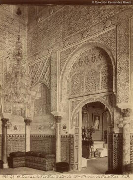 Sevilla, Alcázar, Cuarto Real Alto. E. Beauchy.