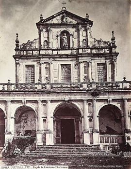 Évora (Portugal), Cartuja de Santa María Scala Coeli, fachada. J. Laurent.
