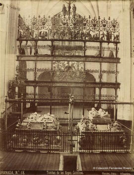 Granada, Alhambra, Granada, Sepulcro de los Reyes Católicos en la Capilla Real. Garzón fotógrafo.