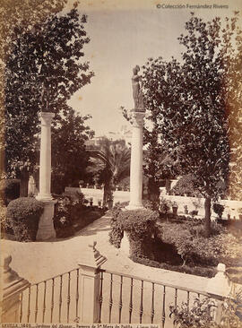 Sevilla, Alcázar, jardines de María de Padilla. J. Laurent.