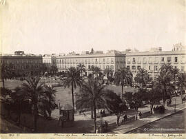 Sevilla, Plaza Nueva. E. Beauchy.