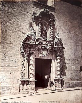 Valencia, iglesia de San Andrés. J. Laurent.