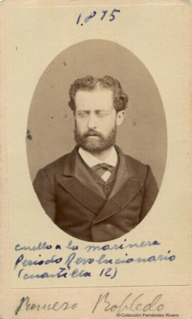 Madrid, retrato de Francisco Romero Robledo. J. Laurent.