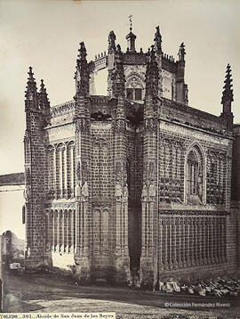 Toledo, San Juan de los Reyes, ábside. J. Laurent.