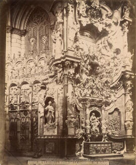 Toledo, Catedral, abside con el "Transparente" del trasaltar mayor, obra de Narciso Tomé. Casiano Alguacil.