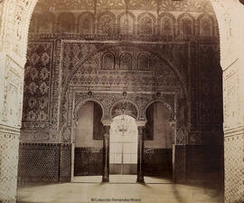 Sevilla, Alcázar, interior de la Sala de los Embajadores. Luis Léon Masson.