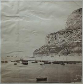 Gibraltar, el Peñón, parte norte. Autor desconocido.