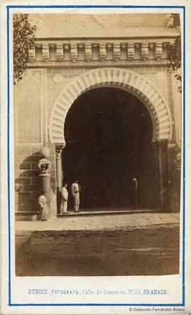 Córdoba, Mezquita, Arco de las Palmas. Dubois.