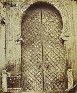 Córdoba, mezquita-catedral, puerta del Perdón. Masson.