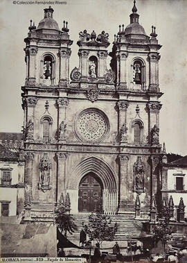 Alcobaza (Portugal), monasterio de Santa María de Alcobaza. J. Laurent.