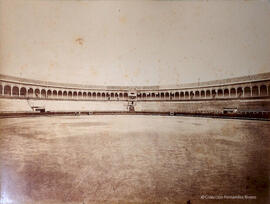 Sevilla, Interior de la plaza de toros de la Maestranza. Joaquín Sánchez.