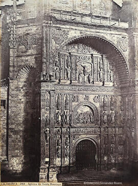 Salamanca, iglesia de Santo Domingo. J. Laurent.