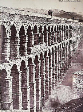 Segovia, acueducto romano. J. Laurent.